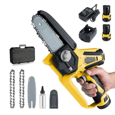 motosega portatile senza spazzola senza cordone di 24V 18m/S ricaricabile per il taglio di legno