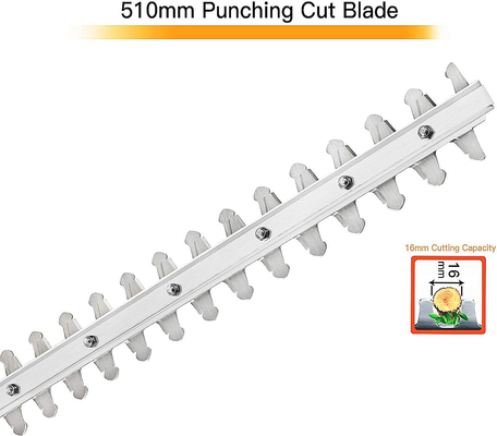 barriera del giardino della lama di 500W 510mm e cassa elettriche dell'ABS della taglierina di ramo