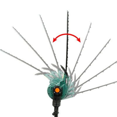 taglierina leggera della barriera della batteria della cesoia per tagliare le siepi di 2.8M Long Reach Angled 230v 8in Palo