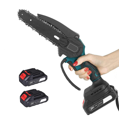 motosega senza cordone tenuta in mano portatile di 550W 12m/S con la batteria ed il caricatore