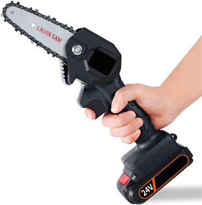 macchina Mills Wood Cutting Lithium Prunner di 6in 21V Mini Small Battery Handheld Chainsaw