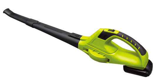 Ventilatore elettrico a pile tenuto in mano ad alta potenza e vuoto del giardino del ventilatore di foglia