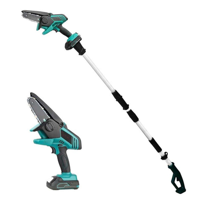 albero lungo allungabile Pruner di portata della motosega elettrica a 8 pollici del giardino di 450w Mini Cordless