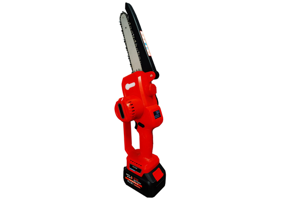 motosega 4 del litio della batteria 12V - apparecchi elettrici manuali a 6 pollici per i rami di albero e di legno