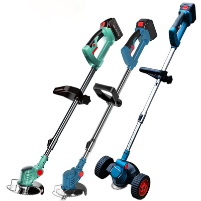 Decespugliatore per erba senza fili da 850 W 24 V con lama in plastica oscillante per lavori in giardino
