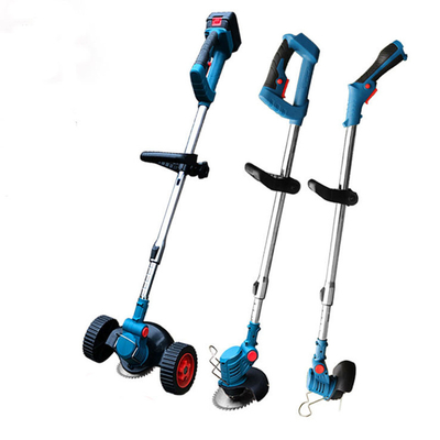 Decespugliatore per erba senza fili da 850 W 24 V con lama in plastica oscillante per lavori in giardino